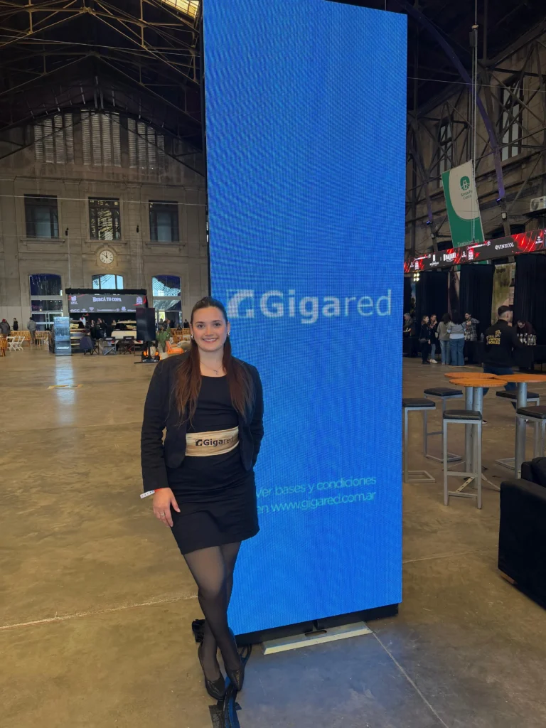 Gigared durante la edición de Vinos Nobles en Santa Fe