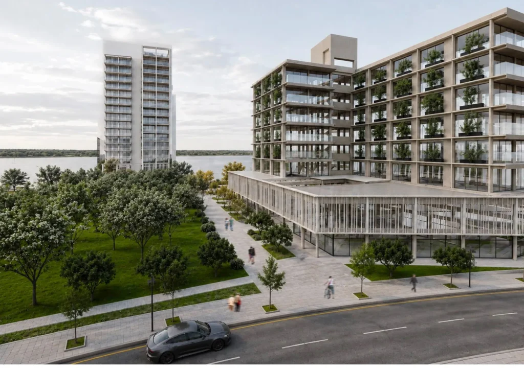 Render de Puerto Seguro en Distrito Puerto de Santa Fe